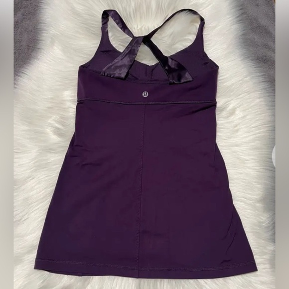 lululemon Practice Daily Purple Tank Top - Picture 3 of 3